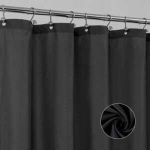 Solid Color Polyester Shower Curtain