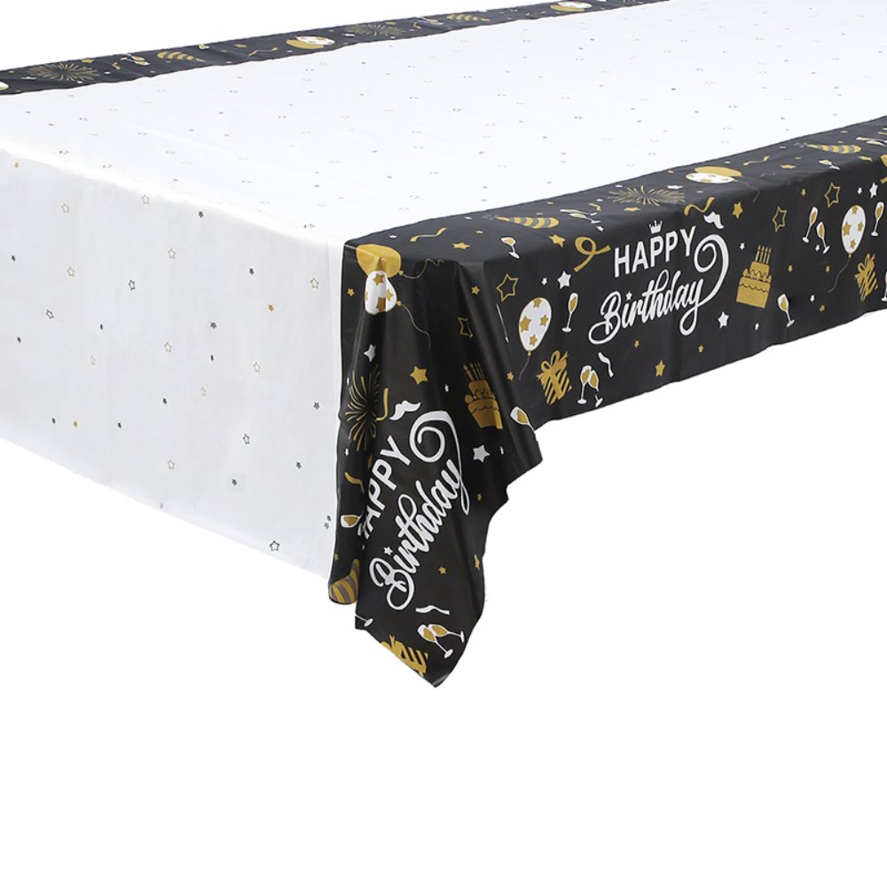 Happy Birthday Print Tablecloth