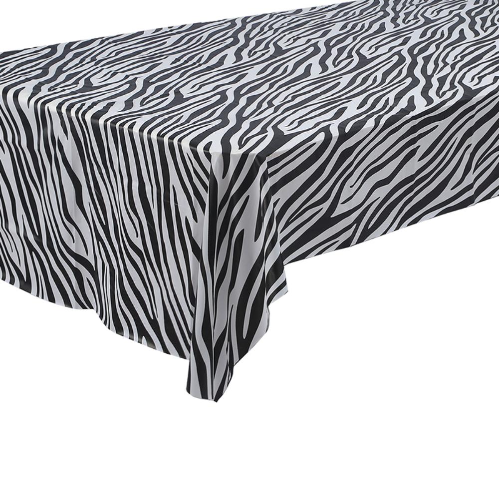 Zebra Print Tablecloth