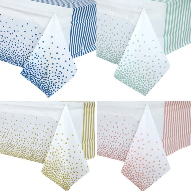 Party Table Runner Stripe Dot Party Table Runner
