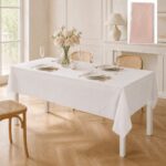 Solid Color Tablecloth Haze Brown Tablecloth