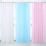 Solid Color PEVA Shower Curtain Solid Color Shower Curtain