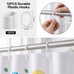 Printed PEVA Shower Curtain Sunflower Shower Curtain