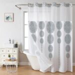 Polyester Shower Curtain Digital Print Polyester Shower Curtain