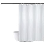 Polyester Shower Curtain Yin-Yang Stripes Shower Curtain