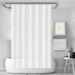 Solid Color PEVA Shower Curtain Thickened Solid Color Shower Curtain