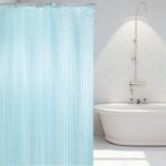 Polyester Shower Curtain Yin-Yang Stripes Shower Curtain