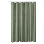 Polyester Shower Curtain Waffle Shower Curtain