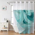 Polyester Shower Curtain Digital Print Polyester Shower Curtain