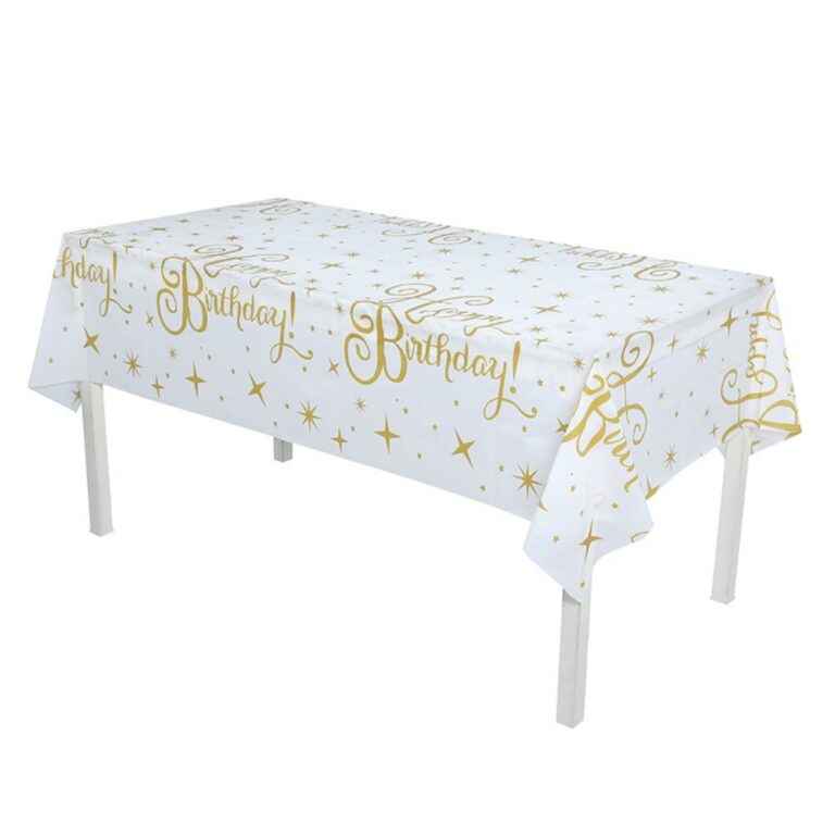 Party Tablecloth Spanish Text Tablecloth