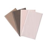 Solid Color Tablecloth Haze Brown Tablecloth