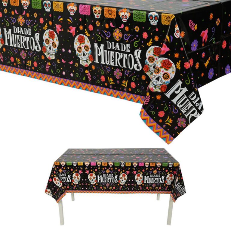 Holiday Tablecloth Day of the Dead Tablecloth
