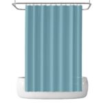 Solid Color PEVA Shower Curtain Thickened Solid Color Shower Curtain