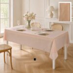 Solid Color Tablecloth Haze Brown Tablecloth