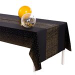 Party Table Runner Gold Glitter Table Runner