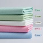 Polyester Shower Curtain Diamond Stripes Shower Curtain