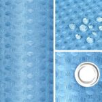 Polyester Shower Curtain Waffle Shower Curtain
