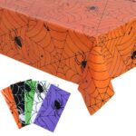 Holiday Tablecloth Spider Web Halloween Tablecloth