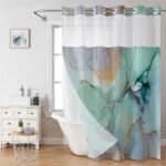 Polyester Shower Curtain Digital Print Polyester Shower Curtain