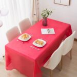 Solid Color Tablecloth Disposable Solid Color Tablecloth