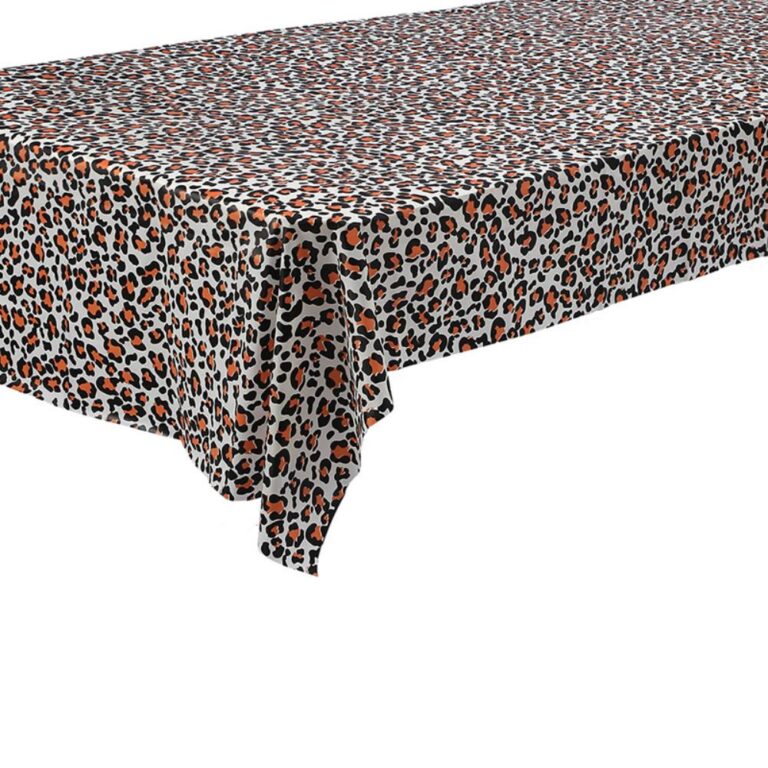 Party Tablecloth Leopard Print Tablecloth