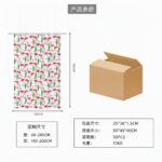 Printed PEVA Shower Curtain Flamingo Shower Curtain
