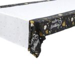 Party Tablecloth Happy Birthday Print Tablecloth