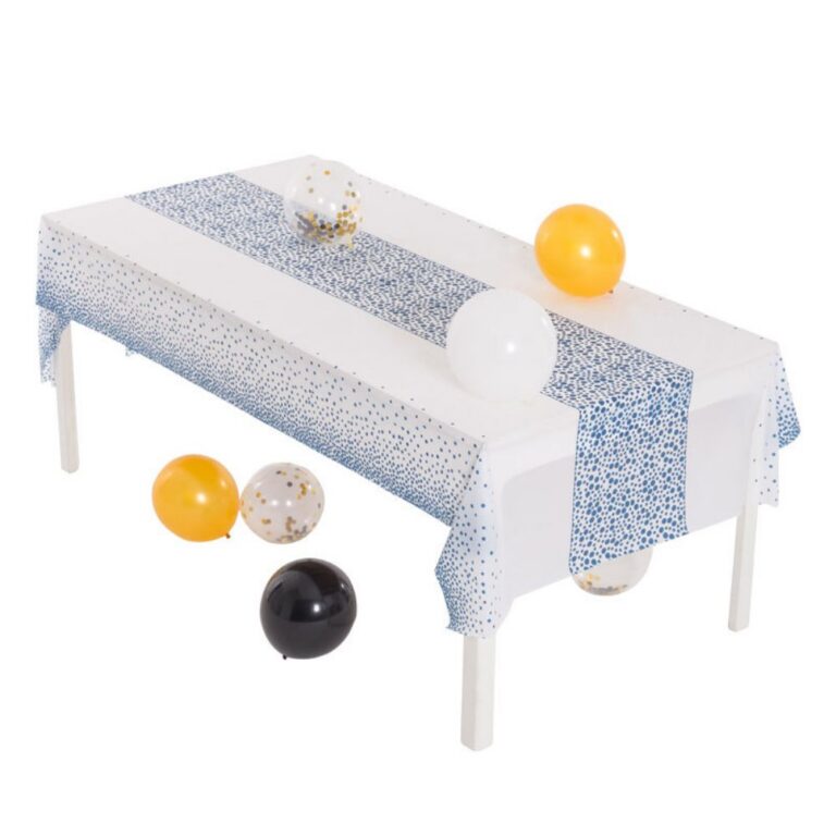Party Table Runner Gold Glitter Table Runner