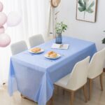 Solid Color Tablecloth Disposable Solid Color Tablecloth