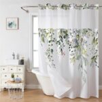 Polyester Shower Curtain Digital Print Polyester Shower Curtain