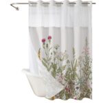 Polyester Shower Curtain Digital Print Polyester Shower Curtain
