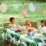 Party Tablecloth Hawaiian Leaves Tablecloth