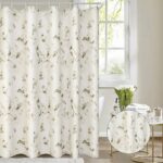 Printed PEVA Shower Curtain Marble Print Shower Curtain