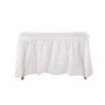 PEVA Table Skirt Solid Color Party Table Skirt
