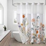 Polyester Shower Curtain Digital Print Polyester Shower Curtain