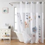 Polyester Shower Curtain Digital Print Polyester Shower Curtain