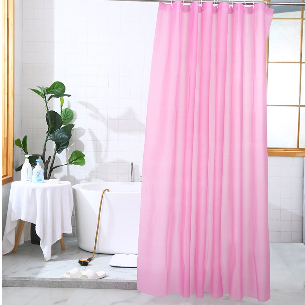 Solid Color PEVA Shower Curtain Solid Color Shower Curtain