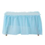 PEVA Table Skirt Solid Color Party Table Skirt