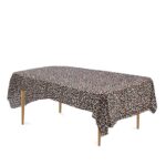Party Tablecloth Leopard Print Tablecloth