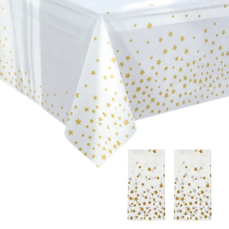 Party Tablecloth Gold Stars Tablecloth