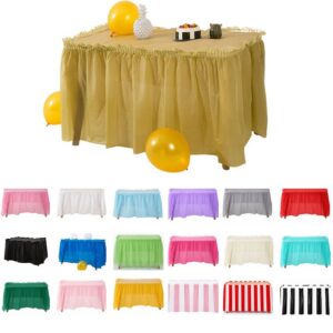 PEVA Table Skirt