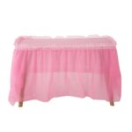 PEVA Table Skirt Solid Color Party Table Skirt