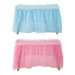PEVA Table Skirt Solid Color Party Table Skirt