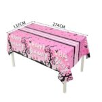 Holiday Tablecloth Pink Halloween Tablecloth