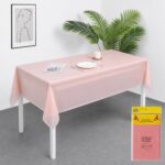 Solid Color Tablecloth Haze Pink Tablecloth