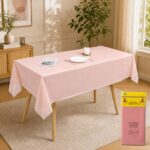 Solid Color Tablecloth Haze Pink Tablecloth