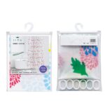Printed PEVA Shower Curtain Sunflower Shower Curtain