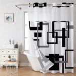 Polyester Shower Curtain Digital Print Polyester Shower Curtain