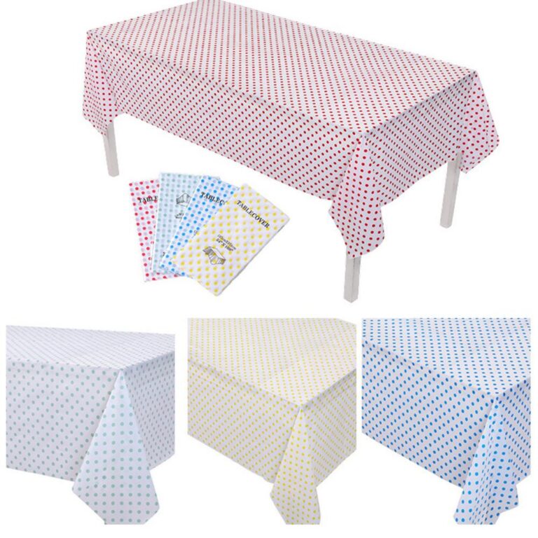 Party Tablecloth Polka Dot Tablecloth