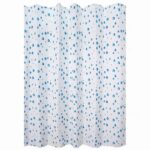 Printed PEVA Shower Curtain Water Drop Shower Curtain